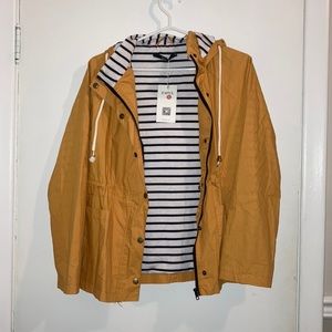 yellow zaful lightweight rain jacket